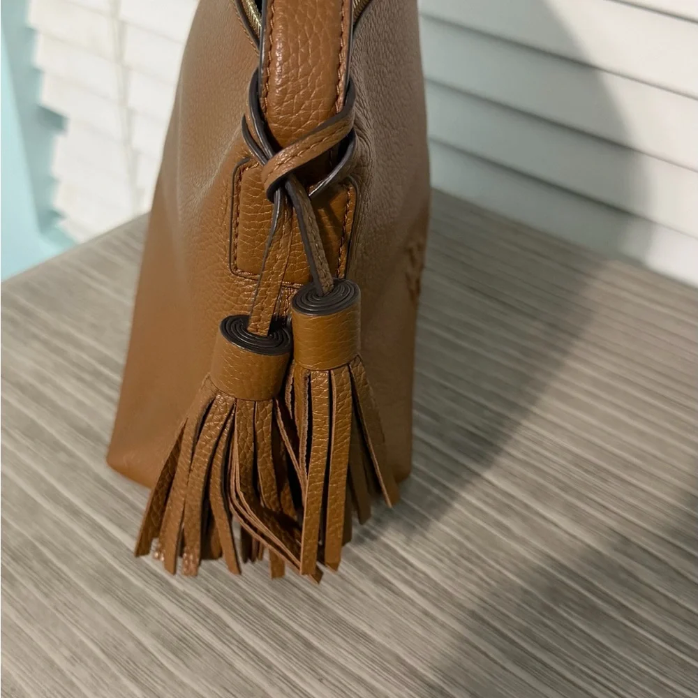 Tory Burch Tan Leather Shoulder Bag - Picture 4 of 4